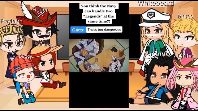 ? Old Era React To Luffy, Onpiece  || Gacha Club  || Onepiece