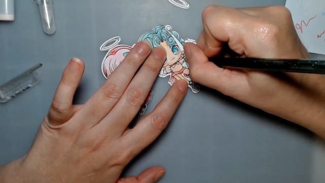 Coloreando DIGISTAMPS para ATC ⭐ COPICS MARKERS y FINECOLOUR смотреть онлайн