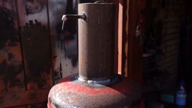 Мангал из газовых баллонов смотреть онлайн