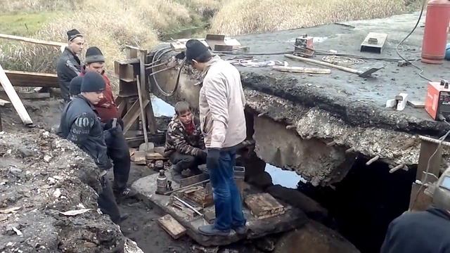 восстановление моста через р. Шарьинку (3) смотреть онлайн