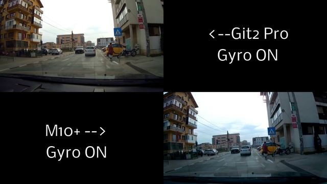 GitUp Git2 vs SJ M10+ Gyro Image Stabilization Test смотреть онлайн