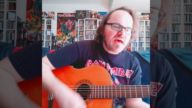 Singing against anxiety Part 399: "Can I Play With Madness?" by Iron Maiden смотреть онлайн