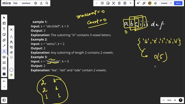1456. Maximum Number of Vowels in a Substring of Given Length || Leetcode Daily Challenge смотреть онлайн