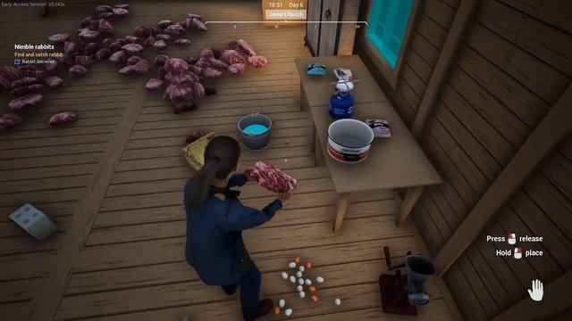Ranch Simulator | Making 4 Kinds Of Cheese And Boiled Beef Sausage | Season 1 Episode 77 смотреть онлайн