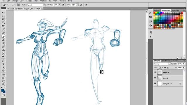 How to Draw: Person Running at You смотреть онлайн