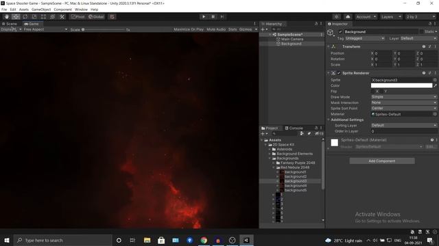 Unity Tutorial - How to Make a 2D Space Shooter Game (Part 1: Introduction) смотреть онлайн