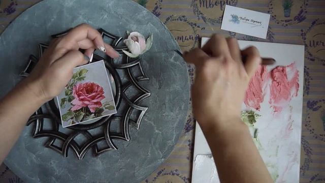 Декор зеркала цветами из штукатурки смотреть онлайн