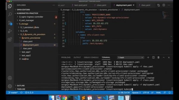 5-3-kubernetes. Dynamic NFS provisioner. Кубернетес на русском ( Практический курс по k8s )