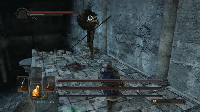 Dark Souls II - Parrying the Ruin Sentinels to Death смотреть онлайн