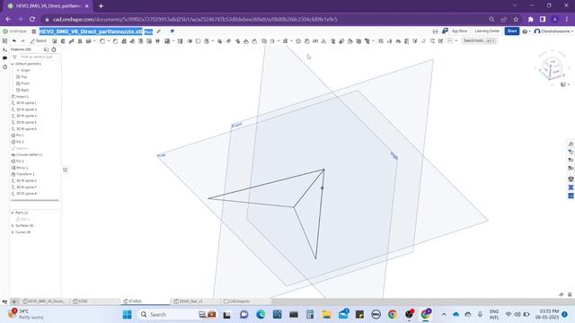 Draw and Convert STL files to STEP files in Onshape CAD Software | Onshape Tutorial смотреть онлайн