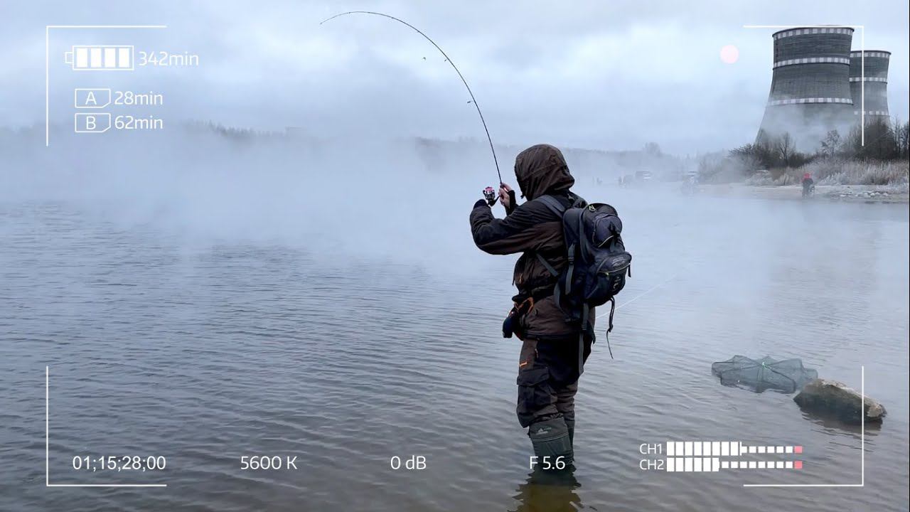 Удомля. Тилапия. Рыбалка на спиннинг. смотреть онлайн