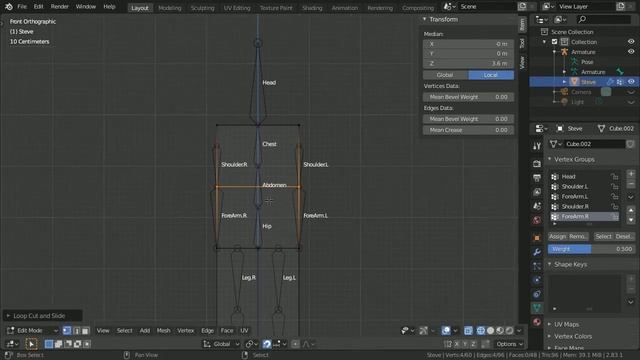 Blender 2.8 Tutorial - Minecraft Rigging смотреть онлайн