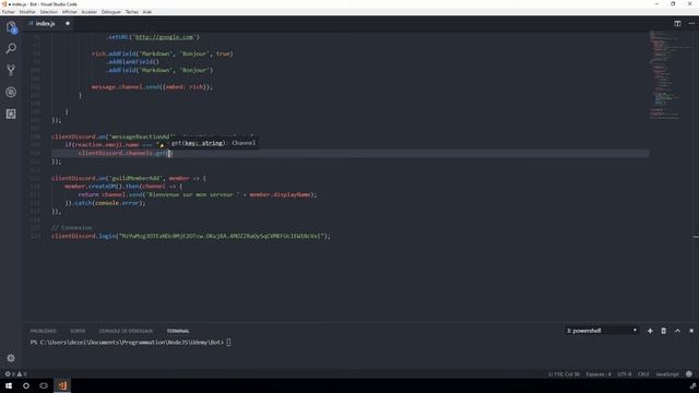 ? Bot Discord - Détection des réactions смотреть онлайн