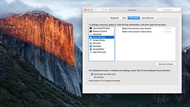 Базовая настройка OS X El Capitan смотреть онлайн