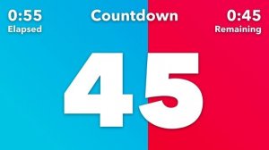 100 Second Timer with Voice Countdown