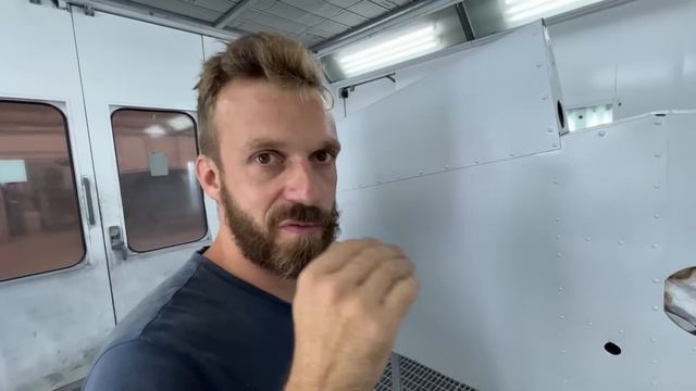 Красим самолёт. Первые проблемы! смотреть онлайн