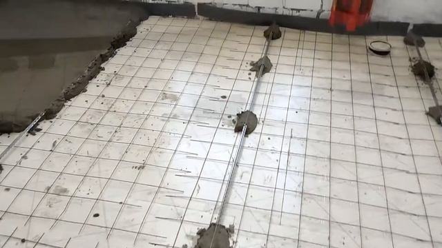 Ремонт дома ч.6. Стяжка пола с утеплением пенополистиролом. смотреть онлайн