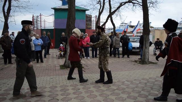 В Феодосии состоялся фестиваль казачьей культуры смотреть онлайн