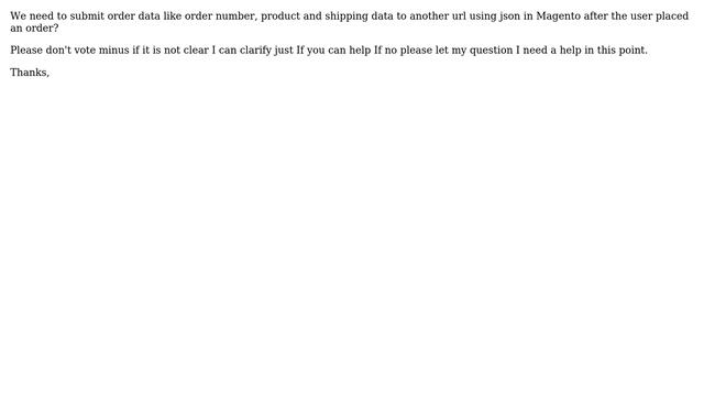 Magento: Send order data as json code to different URL in Magento смотреть онлайн