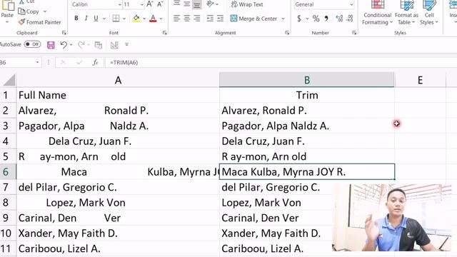 Microsoft Excel Advance Formula Trim & Match Function 1080p смотреть онлайн
