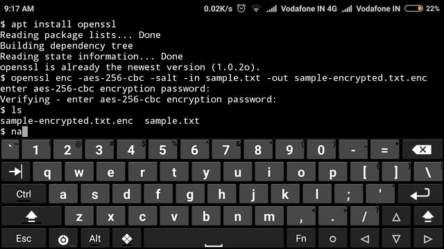 Encrypt And Decrypt Files Using Openssl | Termux | Android | No Root смотреть онлайн