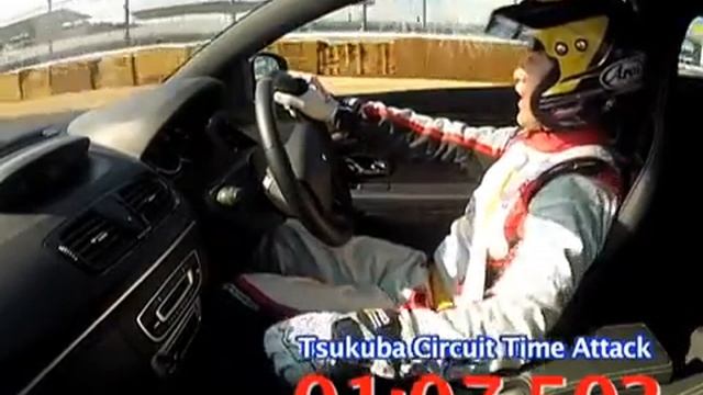 Seiji Ara drives Renault Megane RS 265 - Tsukuba Circuit смотреть онлайн