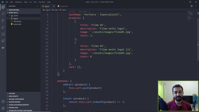 08 - Propriedades Computadas no Vue 3 смотреть онлайн