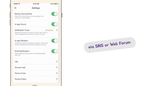 Sunshine: Send Link via Messangers смотреть онлайн