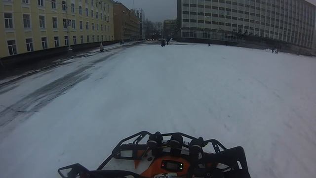 Winter Ride In Syktyvkar
