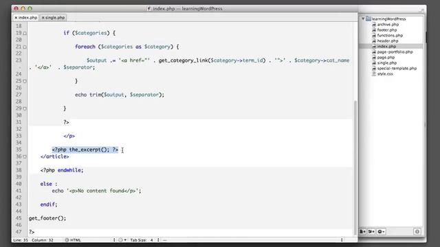 WordPress Excerpt - learn how to add "Read more" or "Continue reading" links to our posts смотреть онлайн