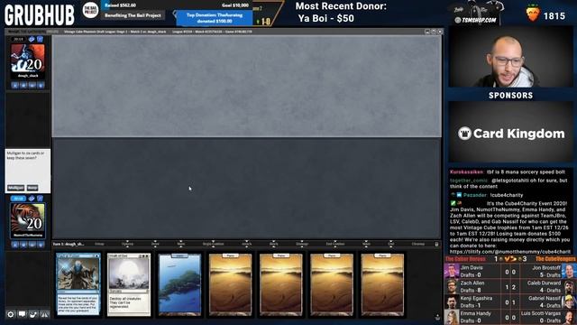 Cubing Dream Team | Vintage Cube Draft [MTGO] смотреть онлайн