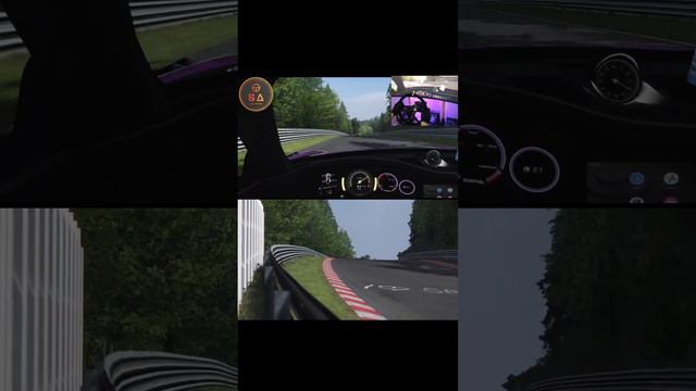 Porsche 992 GT3RS at Nordslchleife tourist route | Assetto Corsa | Moza R9 Setup смотреть онлайн