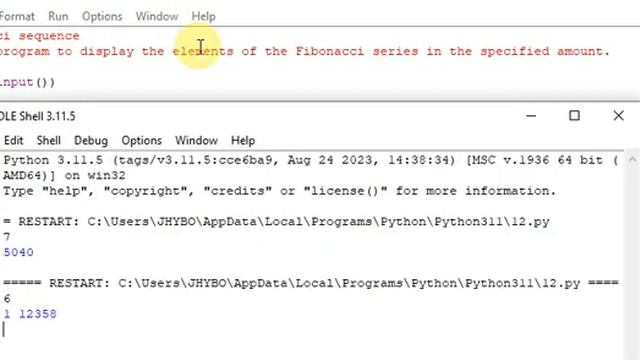 python program to generate Fibonacci series of any numbers смотреть онлайн