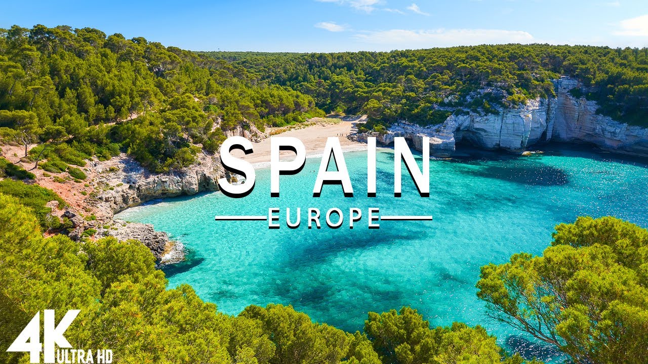 Испания - Расслабляющая музыка и красивые виды Full HD смотреть онлайн