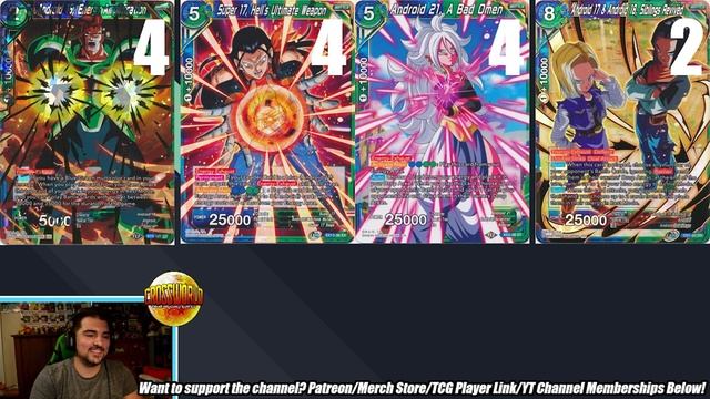 Top 4 U/G Android 21 Deck Profile - Tulsa Regional - Dragon Ball Super Card Game смотреть онлайн