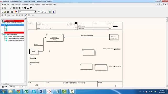 Пример построения диаграммы потоков данных (Data Flow Diagram) смотреть онлайн