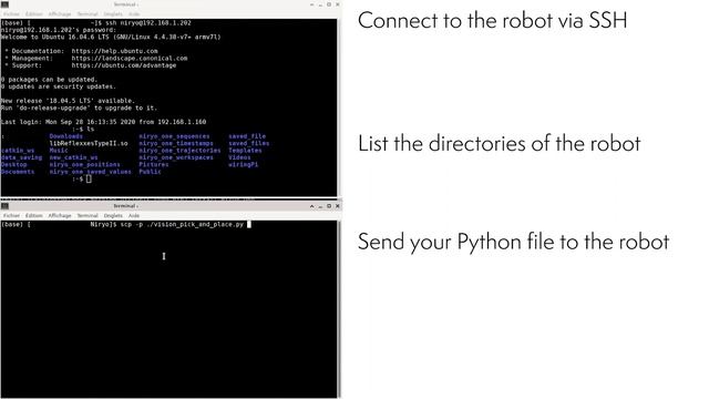 How to use the Vision Set with Python - Niryo One смотреть онлайн