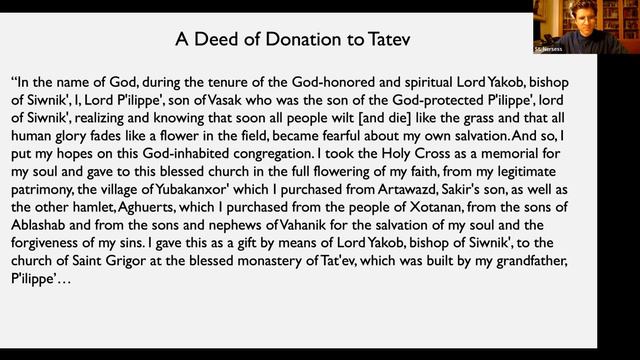 Lecture 4: Spiritual Consolation in a Time of Torment: Grigor Akants, Stephen Orbelean, Tovma Metso смотреть онлайн