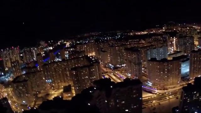 Красногорск, Павшинская пойма с высоты.