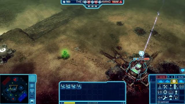 Command & Conquer 4: Tiberian Twilight - 1v1 Skirmish BRUTAL - Disputed Depot - Gameplay PC смотреть онлайн