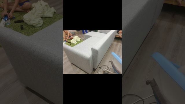 Видео-отзыв , перетяжка мебели