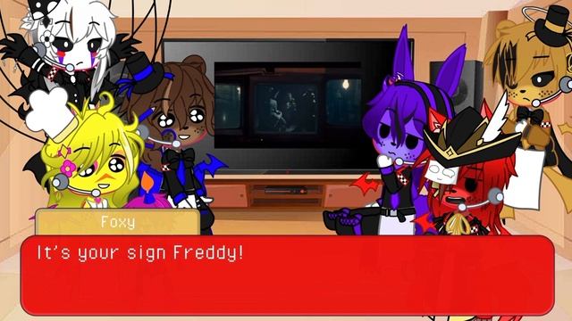 FNaF 1 + The Puppet/Marionette /The missing kids react to the FNaF movie teaser trailer | (Part 1) смотреть онлайн