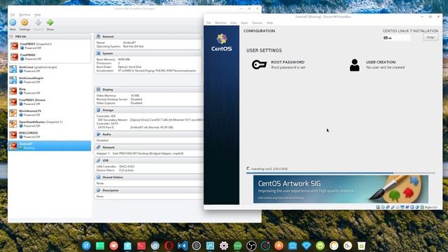 Centos 7.3 Minimal Install смотреть онлайн