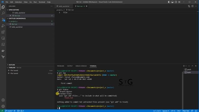 GIT LOG смотреть онлайн