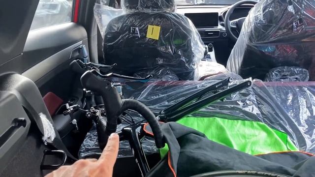 PROTON X50 | How To Fit A Bike In Car SUV | Road Bike Malaysia | Tips Panduan Masukkan Basikal Sped смотреть онлайн