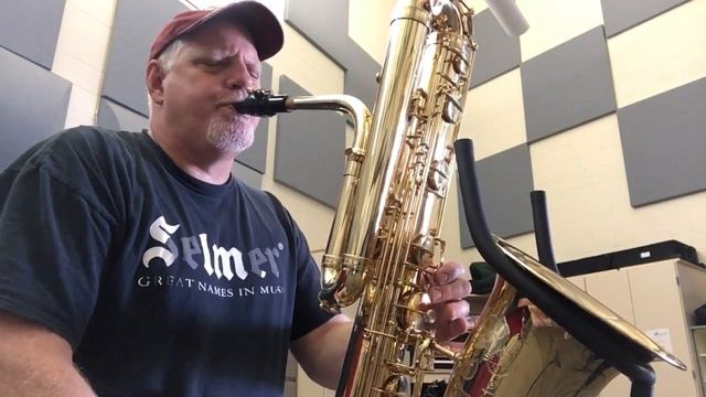 Power House Selmer Mk VI bass saxophone смотреть онлайн