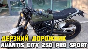 Тюнинг базовой модели мотоцикла AVANTIS CITY 250 ПТС PRO SPORT от X-MOTORS