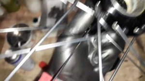 Замена промподшипников в заднем колесе велосипеда