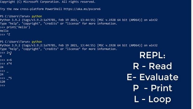Python Tutorial For Beginners 2 - REPL Feature of Python in Hindi смотреть онлайн