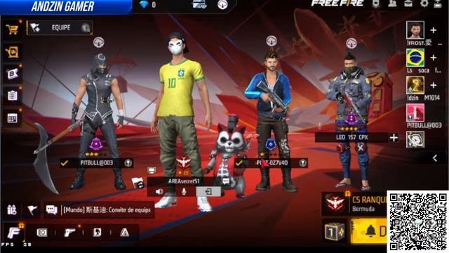 JOGANDO CS RANQUEADO ELIMINANDO DESAFIANTES HACKS E XITADOS 💥😎😱 ANDZIN GAMER ON FREE FIRE💥 смотреть онлайн